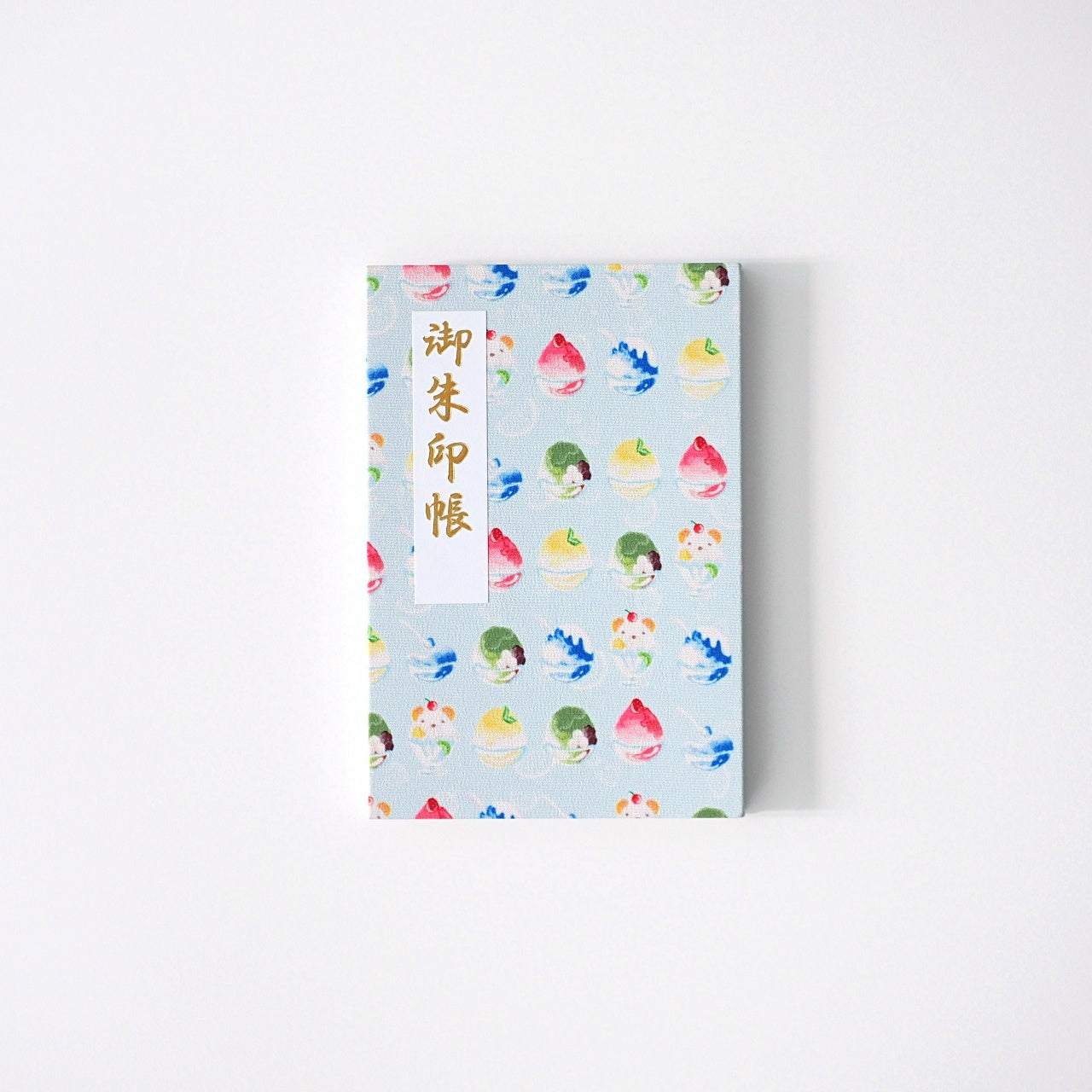 Goshuin book “Yu” shaved ice/Blue Hawaii