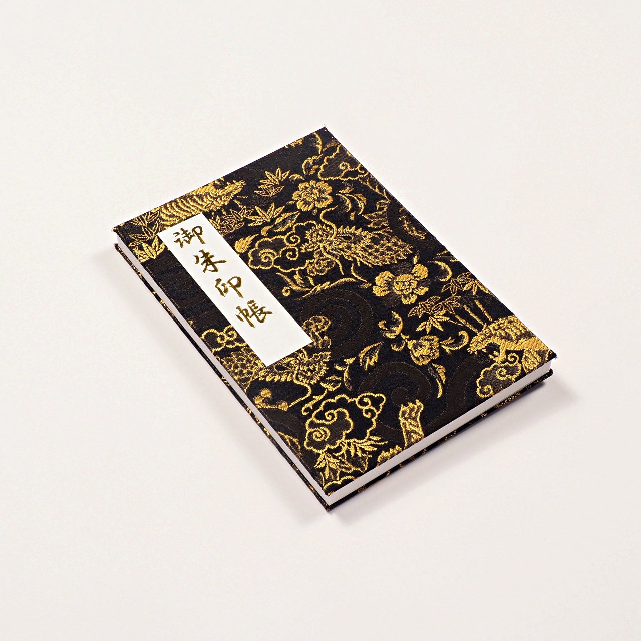 御朱印帳 金襴 凛然 龍虎豪傑 金