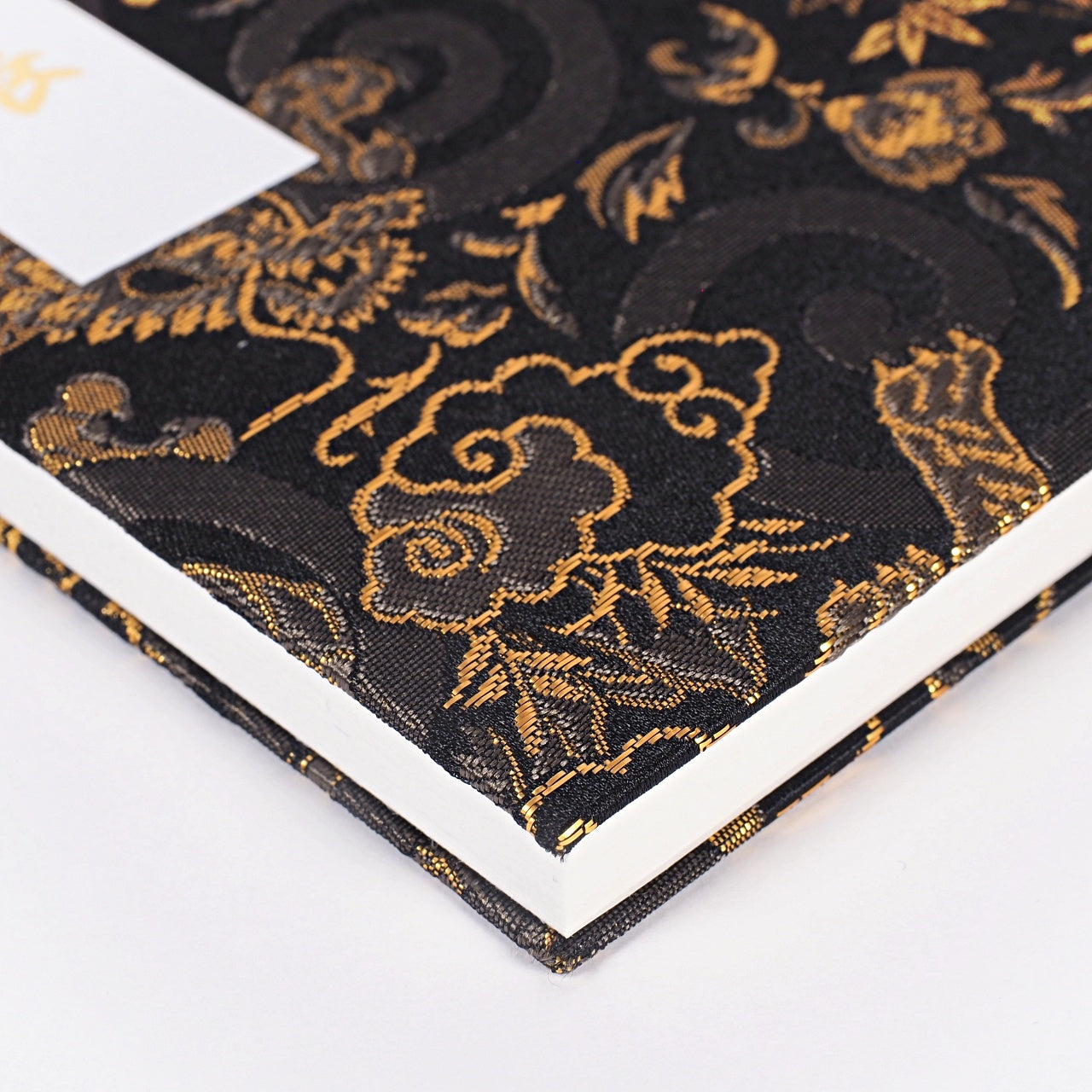 御朱印帳 金襴 凛然 龍虎豪傑 金