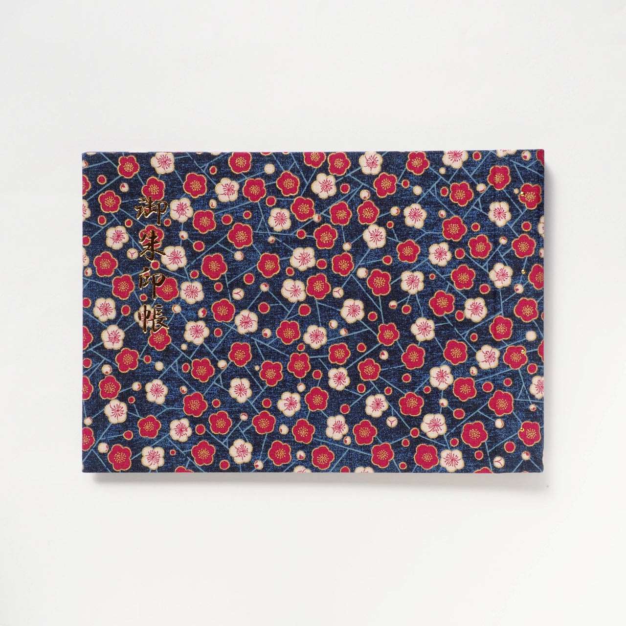 御朱印ホルダー(見開きサイズ)「きよら」はいから氷梅・紺