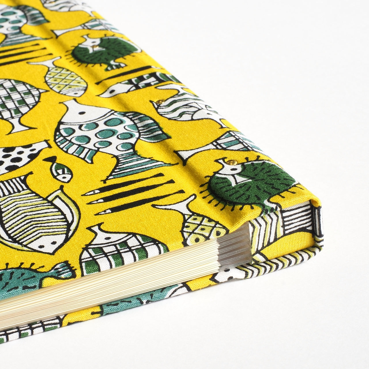 Goshuin holder (standard size) "Sakana no Nakama" Yellow