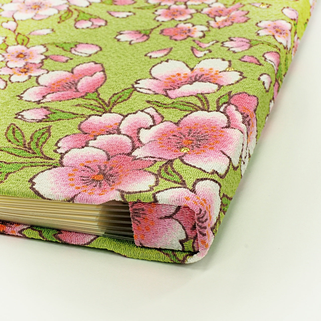 Goshuin holder (standard size) Karenkozakura/Japanese warbler