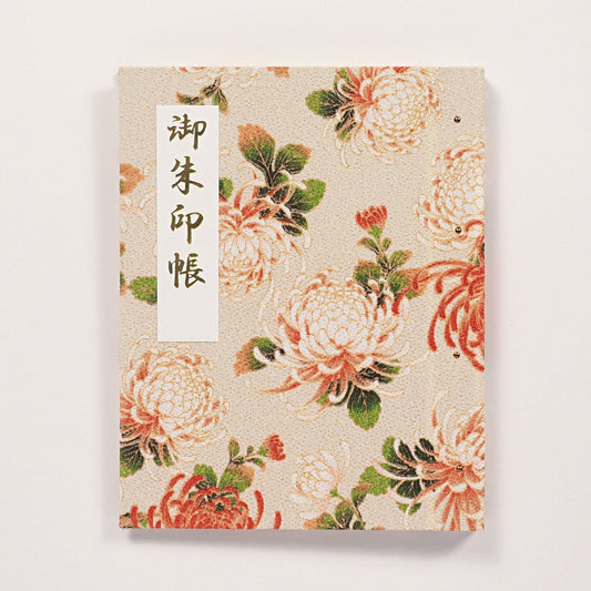 御朱印ホルダー 標準サイズ きよら 華 高潔秋菊(こうけつしゅうきく) 白菊(しらぎく)