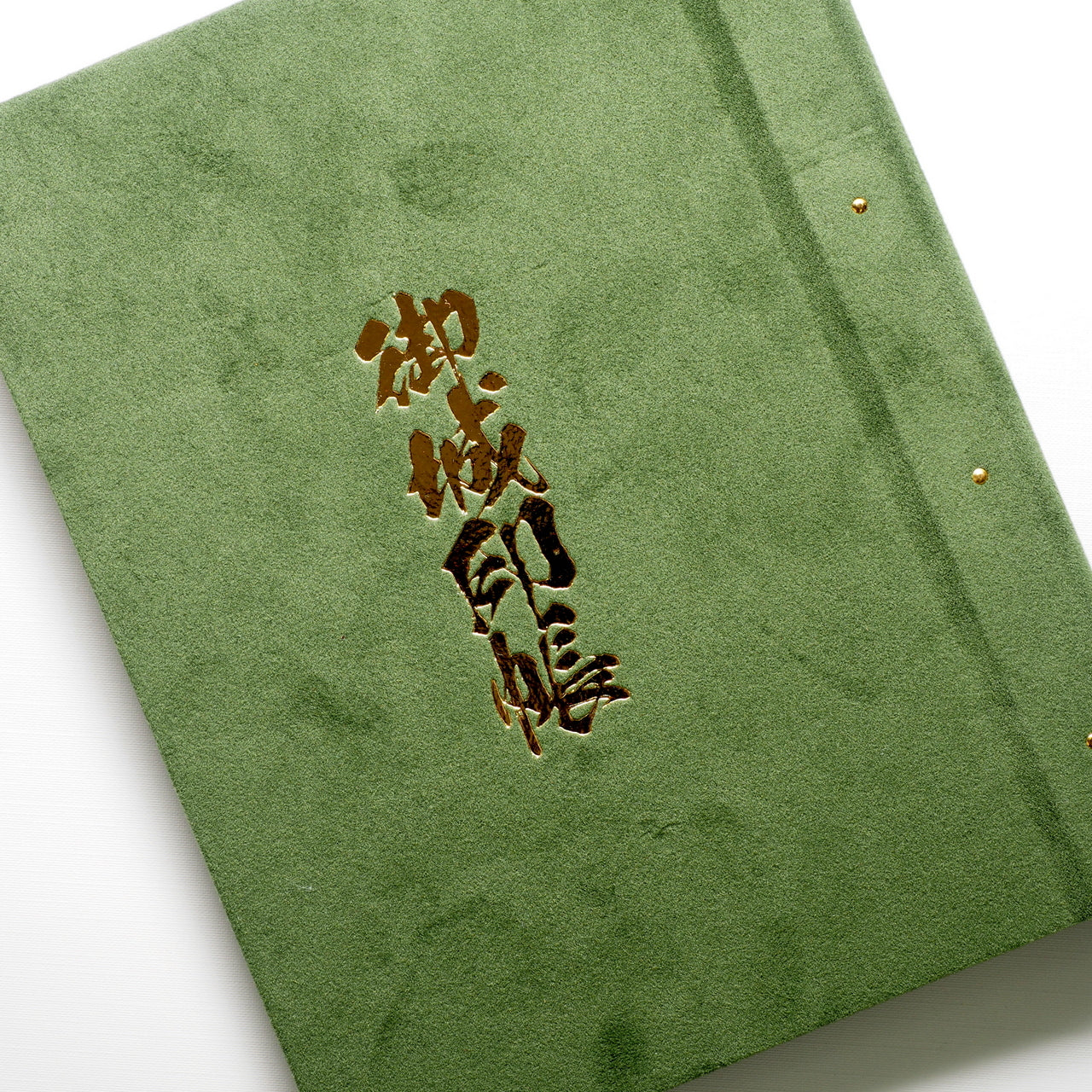 Gojo Seal Book “Velvet” Green