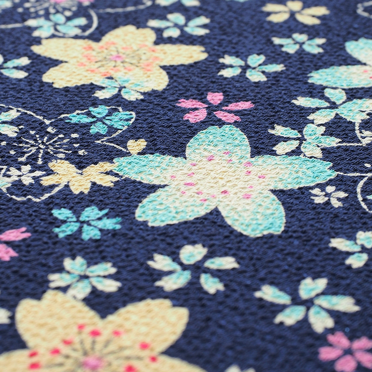 Goshuin book “Yamato Nadeshiko” Modern dark blue cherry blossoms