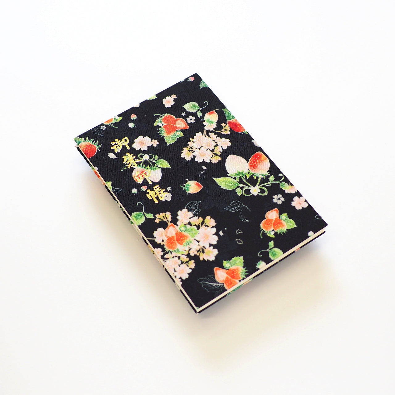 Goshuin book “Strawberry Sakura” Black