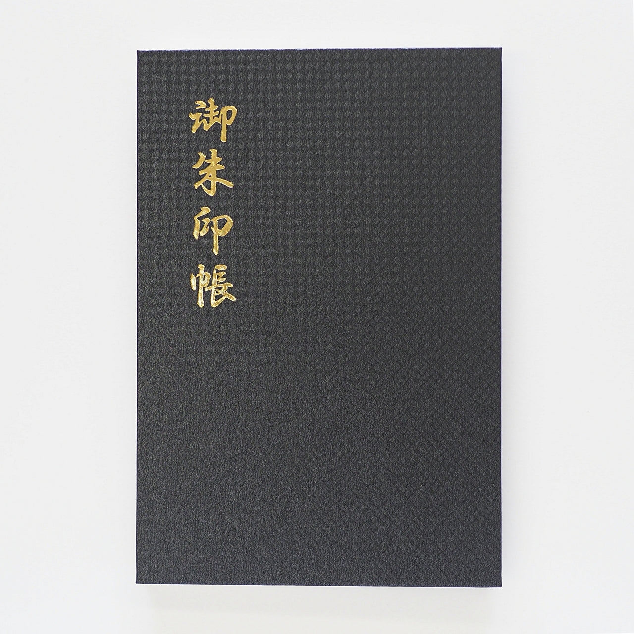 Goshuin book “Kurosen” Black diagonal grid