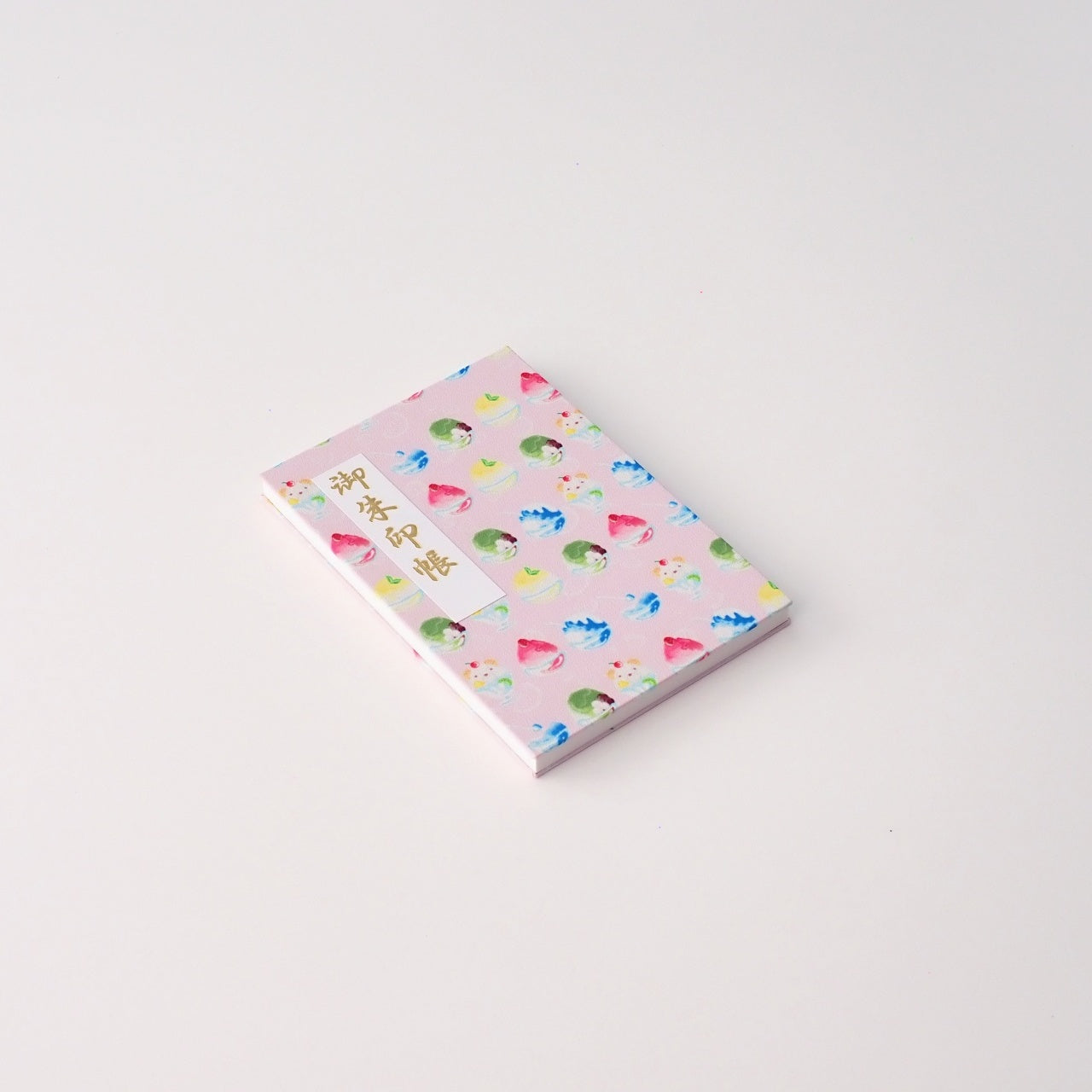 Goshuin book “Yu” shaved ice/strawberry