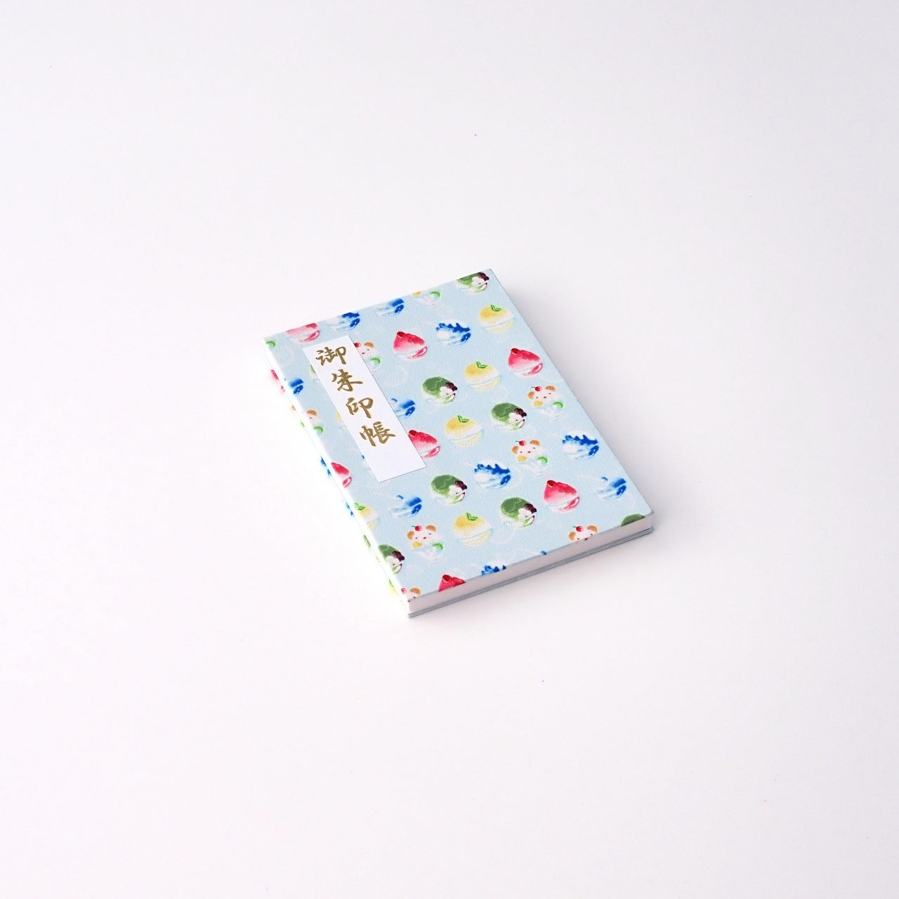 Goshuin book “Yu” shaved ice/Blue Hawaii