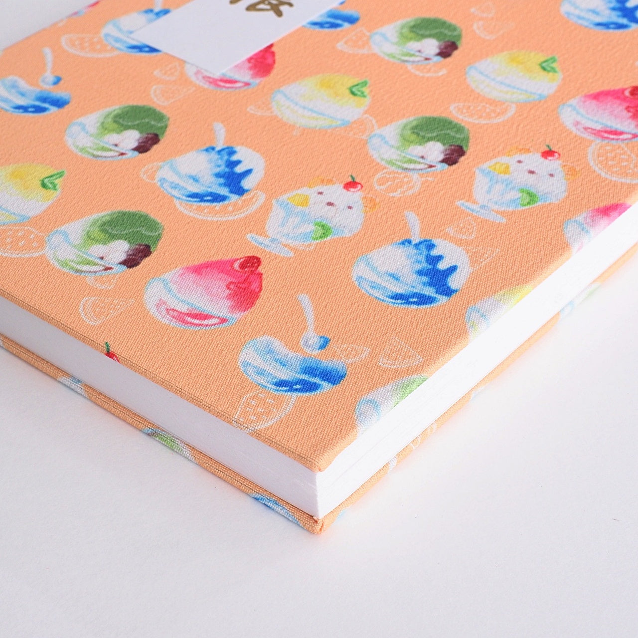 Goshuin book “Yu” shaved ice/orange