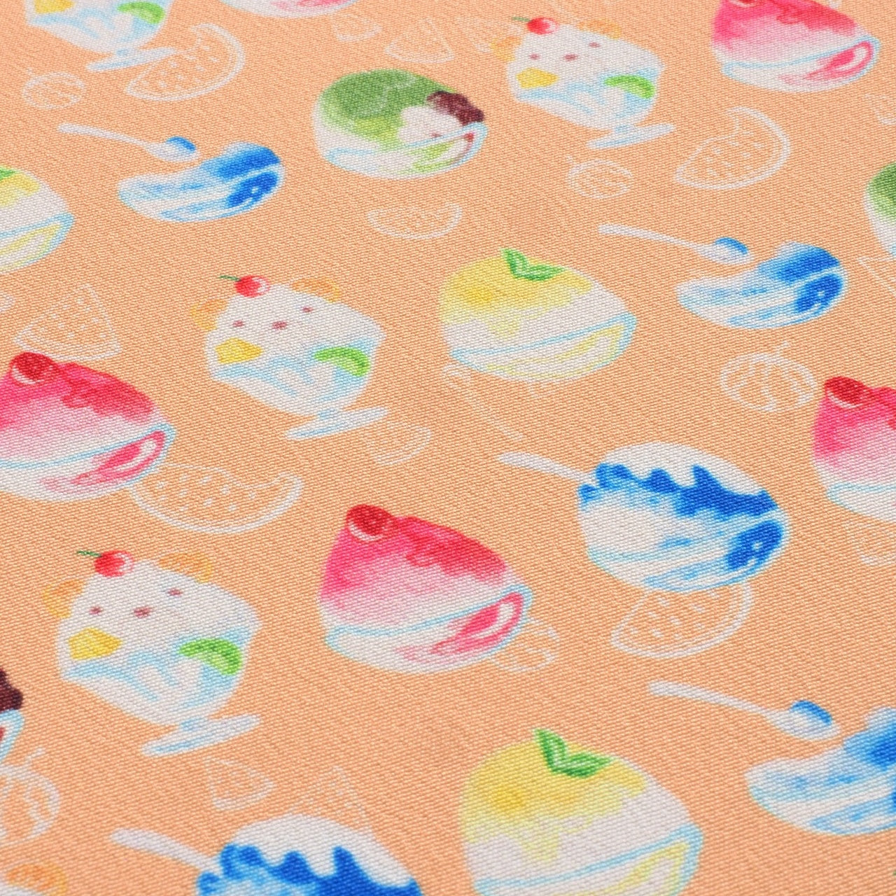 Goshuin book “Yu” shaved ice/orange