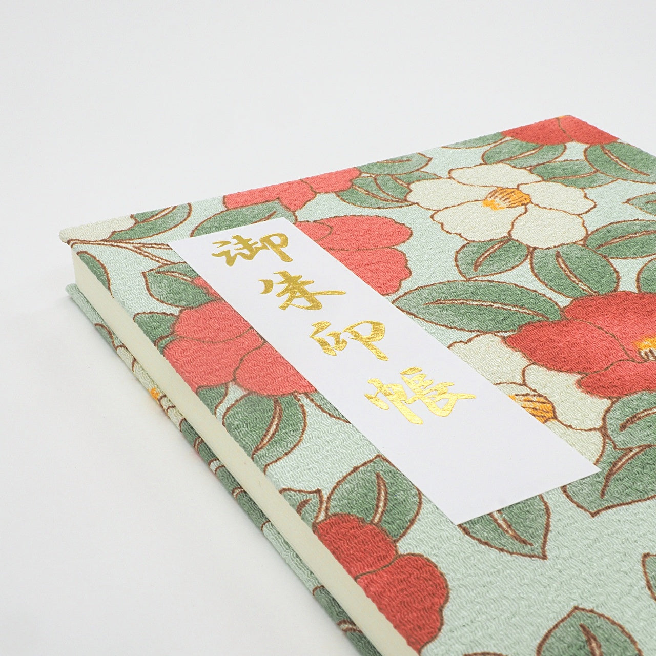 Goshuin book “Kiyora” Fuin Tsubaki/Light red