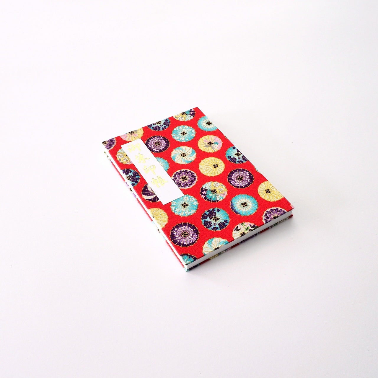 Goshuin book "Kiyora" gorgeous umbrella, scarlet color