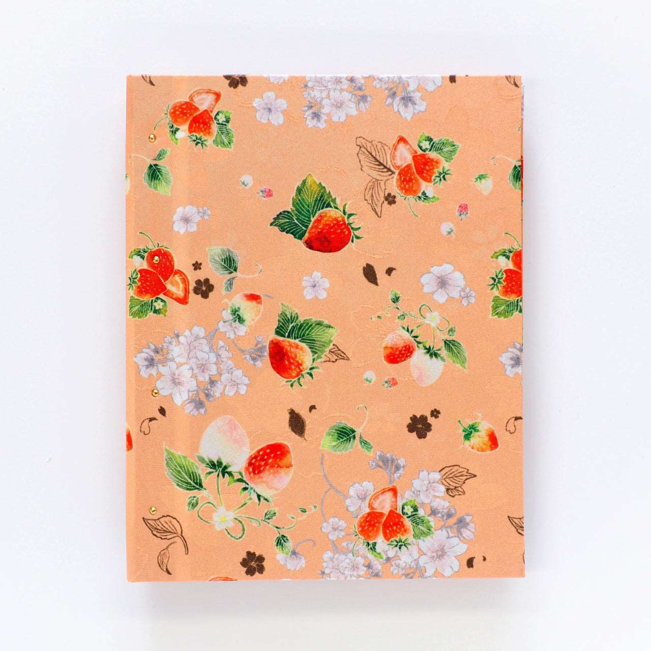 Goshuin holder (standard size) "Strawberry Sakura" orange