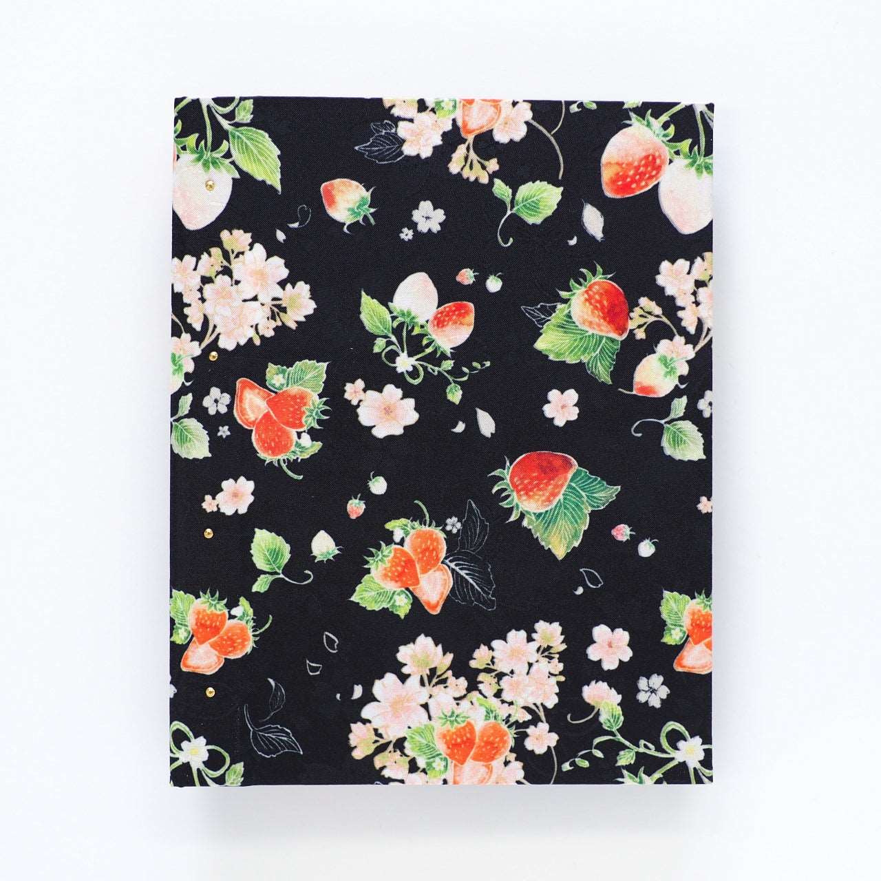 Goshuin holder (standard size) "Strawberry Sakura" black