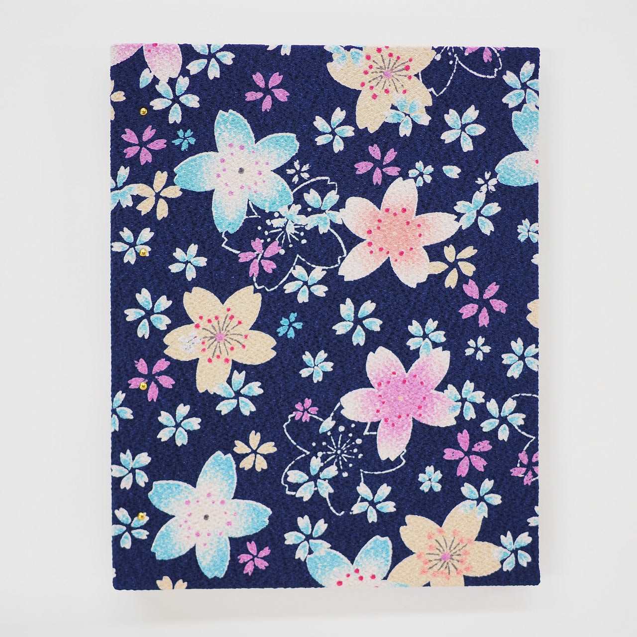 御朱印ホルダー 標準サイズ きよら 華 大和撫子 もだん紺桜