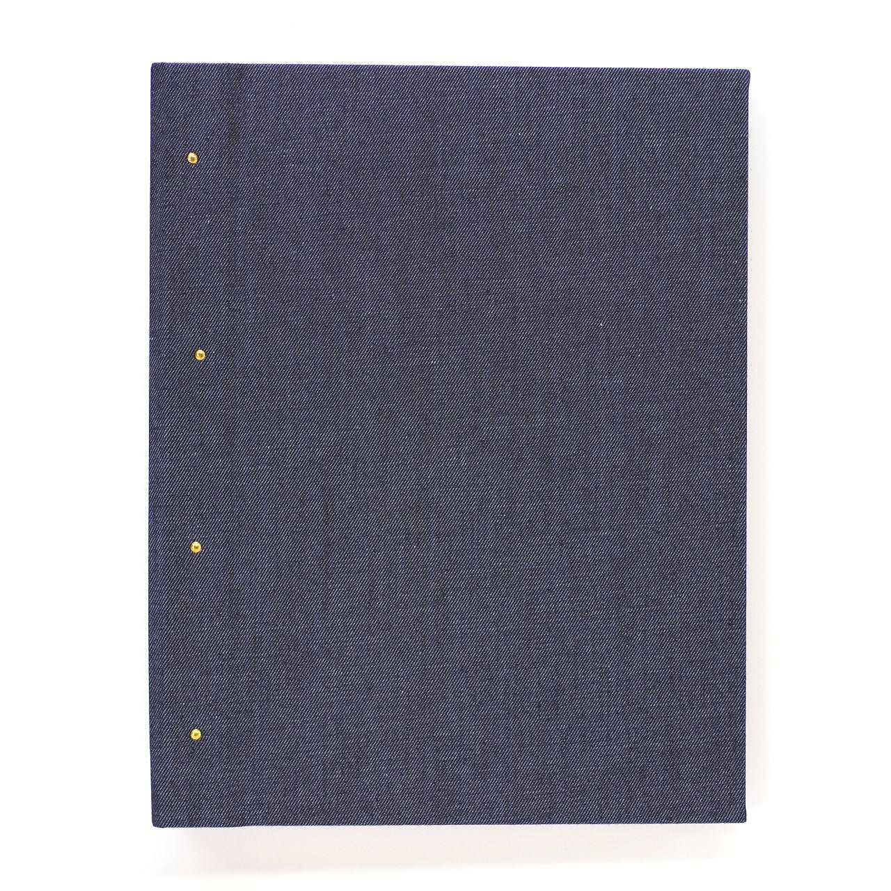 Goshuin holder (standard size) "Denim" Indigo