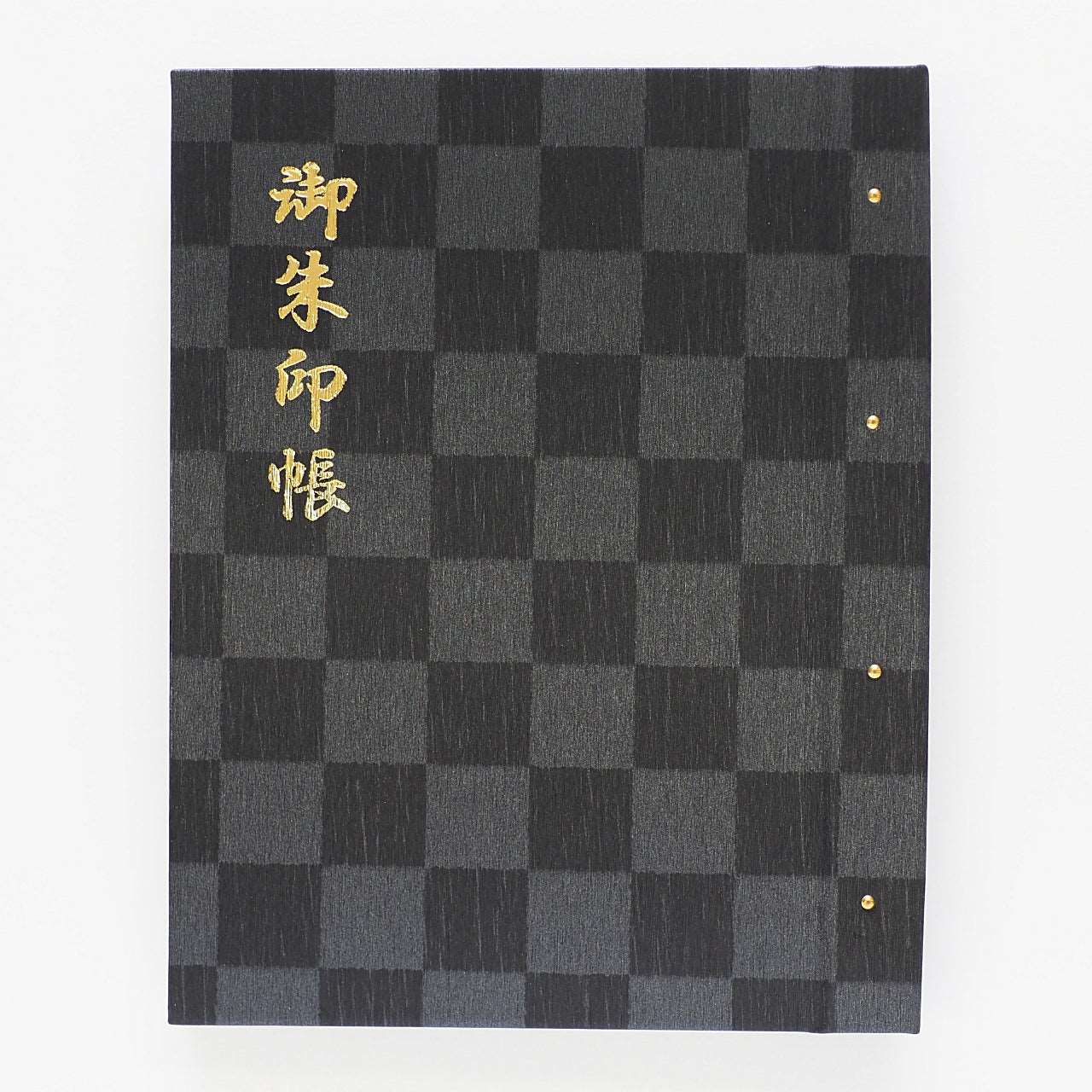 Goshuin holder (standard size) "Kurosen" Nureba Ichimatsu