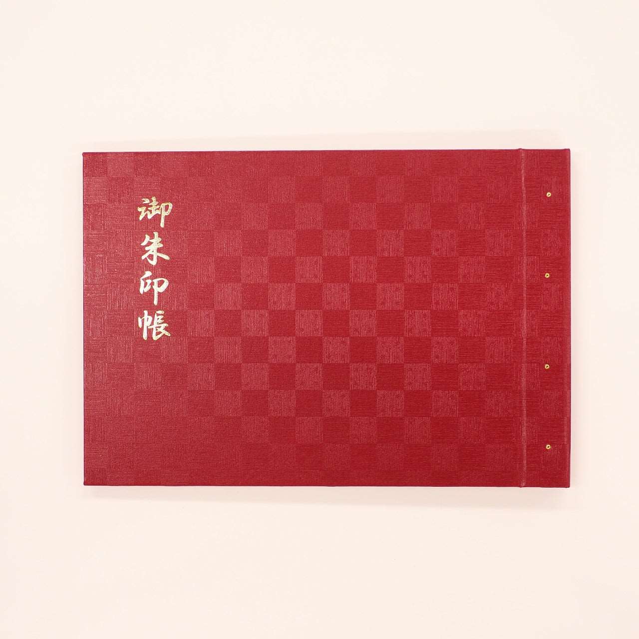 Goshuin holder (spread size) Kurenai Ichimatsu