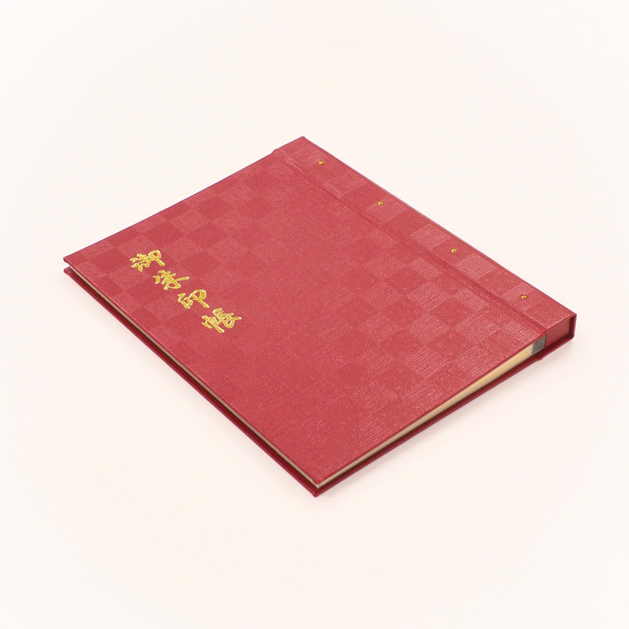 Goshuin holder (standard size) Kurenai Ichimatsu
