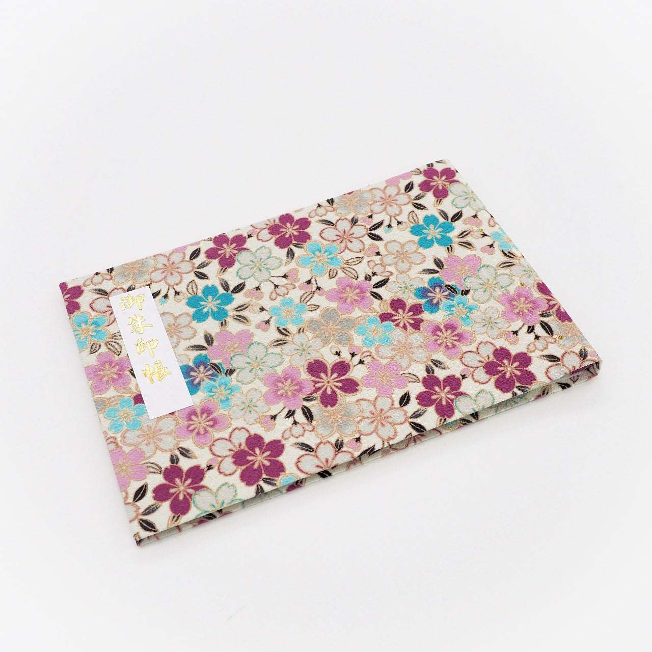 Goshuin holder (spread size) Taisho Roman Cherry Blossom/Mentha