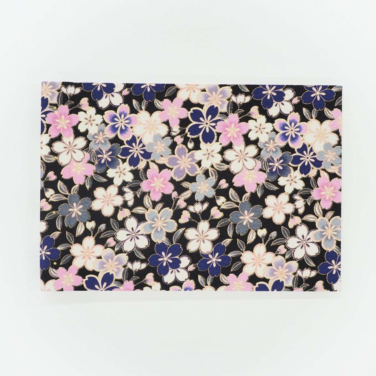 御朱印ホルダー 見開きサイズ きよら 華 大正浪漫桜 カシス