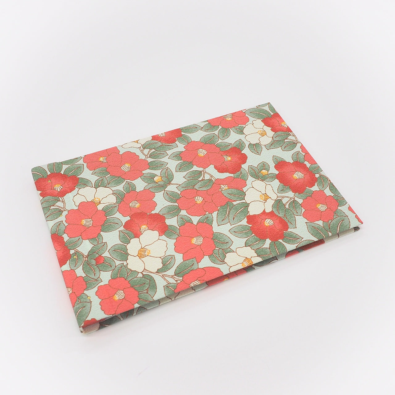 Goshuin holder (spread size) "Kiyora" Fuin Tsubaki/light red