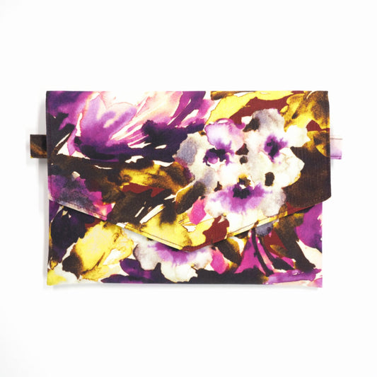 御朱印帳入れ ふくさタイプ アパレル 水彩花凛(すいさいかりん)