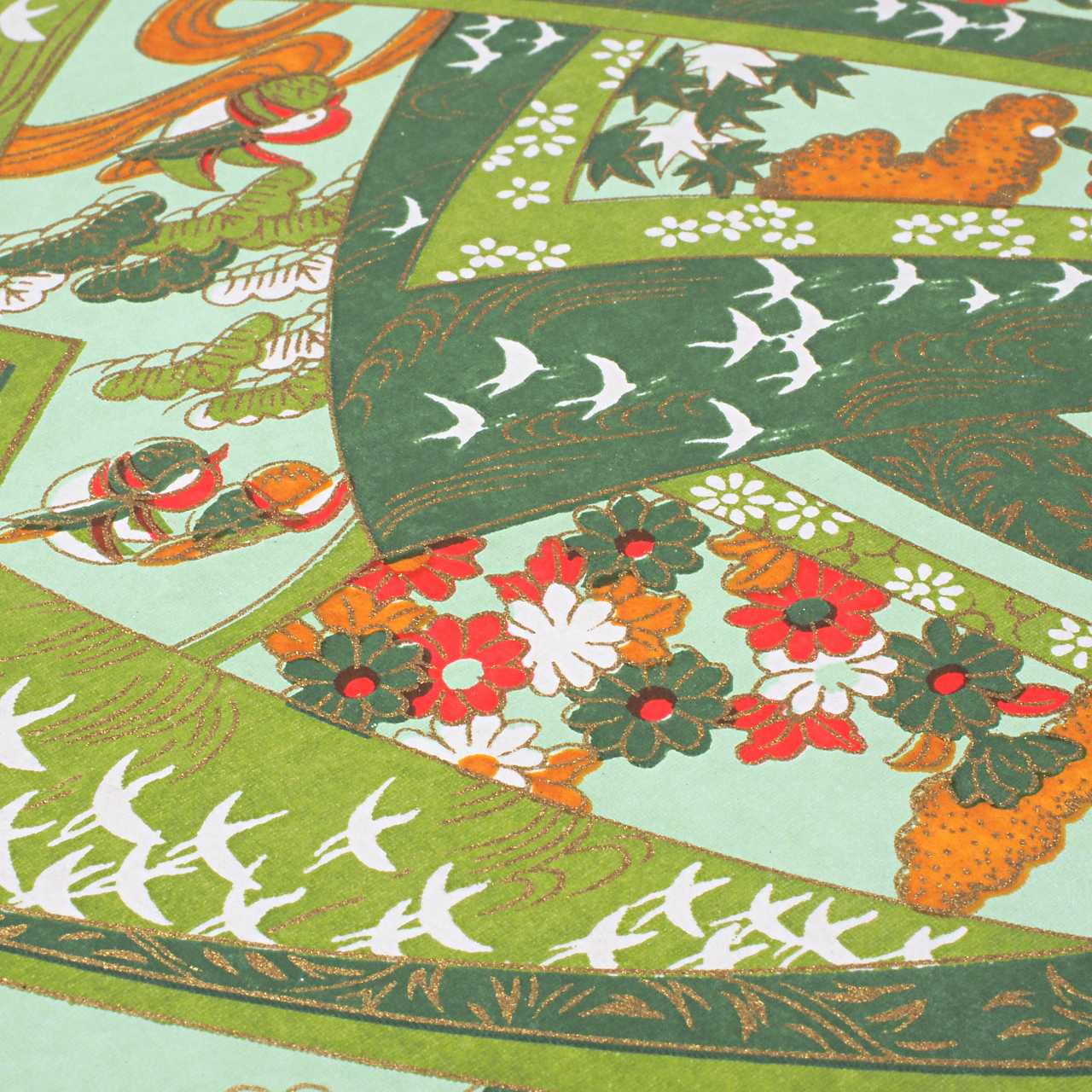 御朱印ホルダー 見開きサイズ きよら 伝統の千代紙 霜月