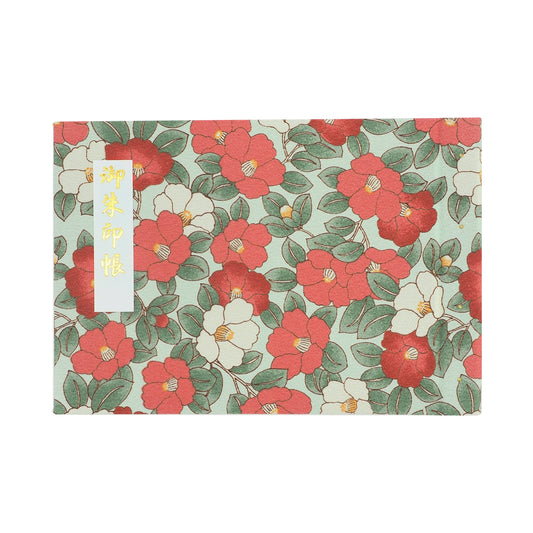 Goshuin holder (spread size) "Kiyora" Fuin Tsubaki/light red