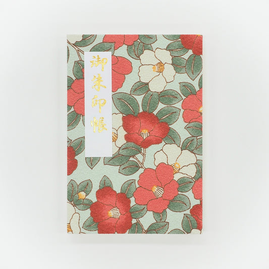 Goshuin book “Kiyora” Fuin Tsubaki/Light red