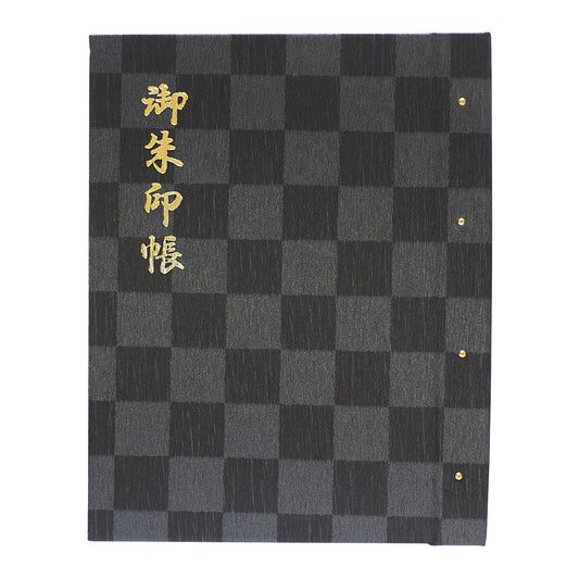 Goshuin holder (standard size) "Kurosen" Nureba Ichimatsu