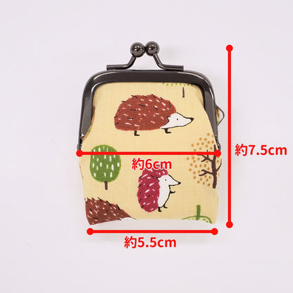 Mini purse wallet (1.6 inch) Hedgehog