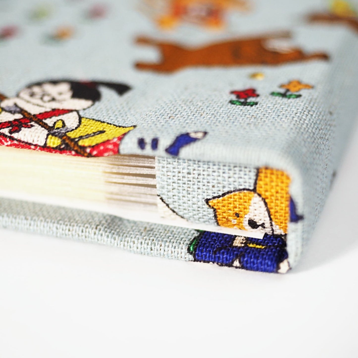 御朱印ホルダー見開きサイズ 遊 ねこ昔ばなし みずあさぎ