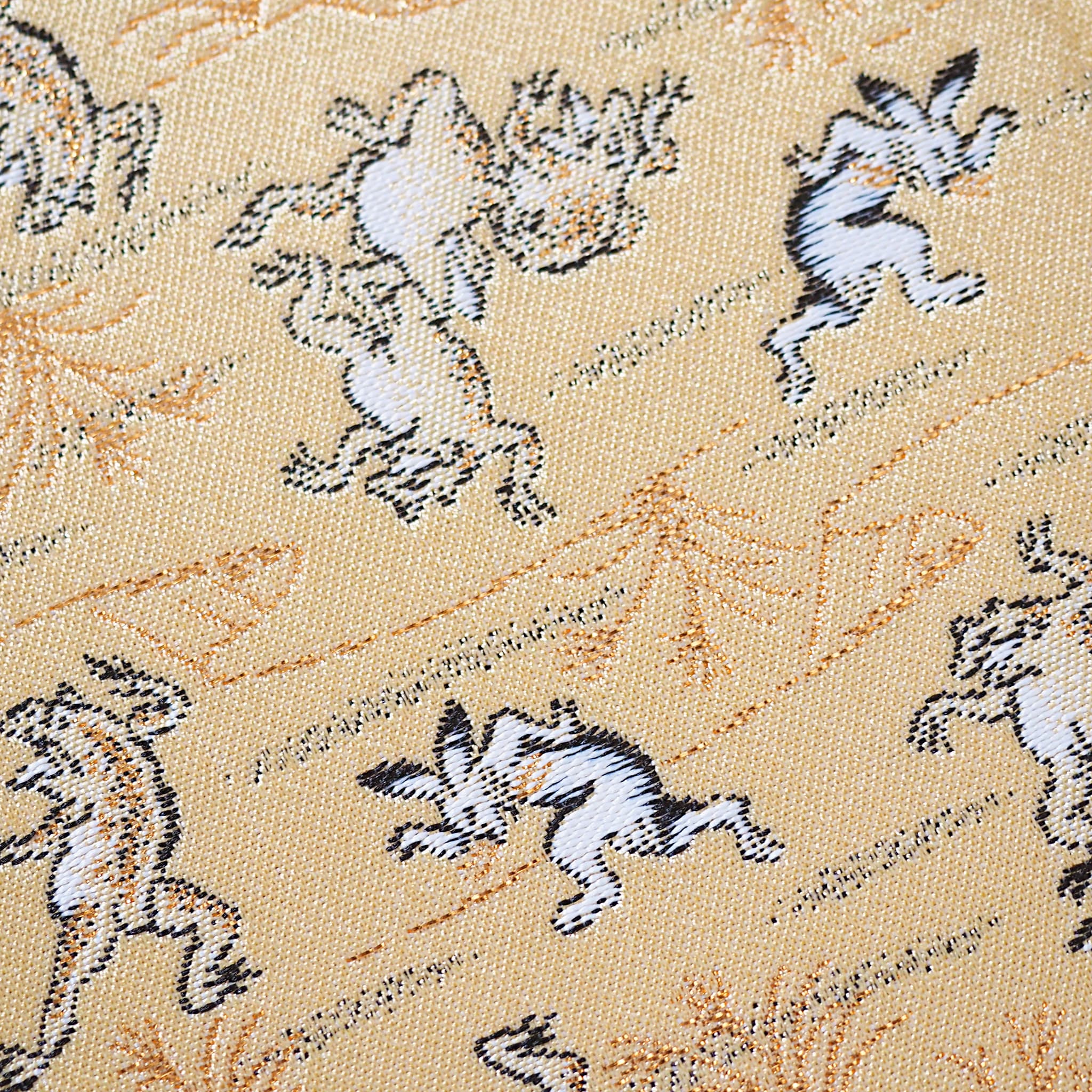 御朱印ホルダー 見開きサイズ 絢爛 鳥獣戯画絵巻 金彩 – みおつくし横丁