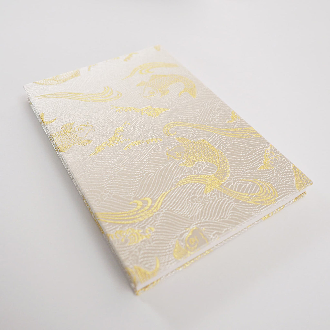 御朱印帳 凛然 蒼金双鯉図 光波ノ金鯉