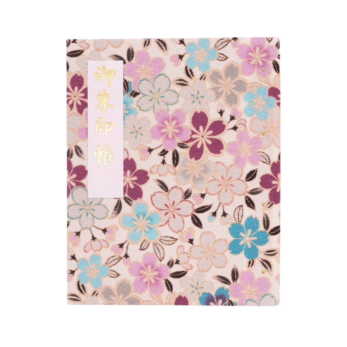 Goshuin holder (standard size) Taisho Roman Cherry Blossom/Mentha