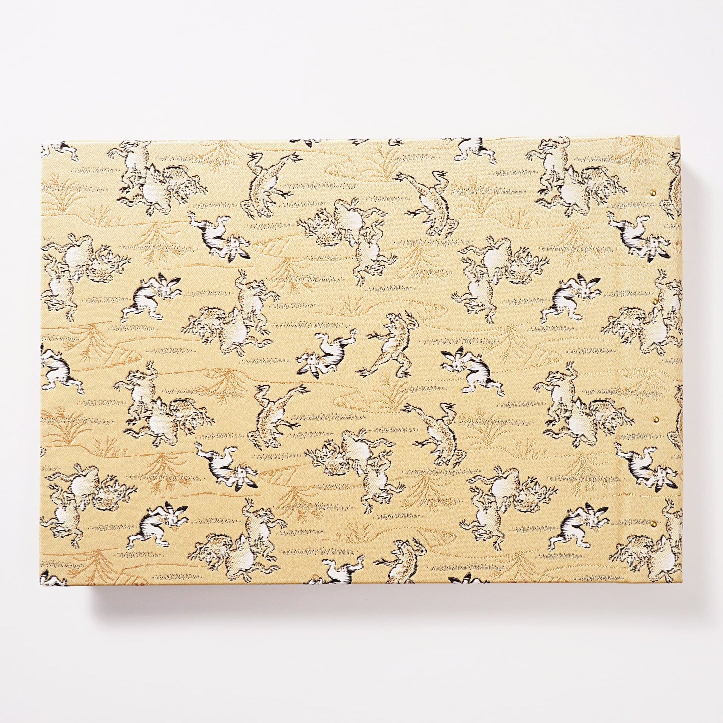 御朱印ホルダー 見開きサイズ 絢爛 鳥獣戯画絵巻 金彩