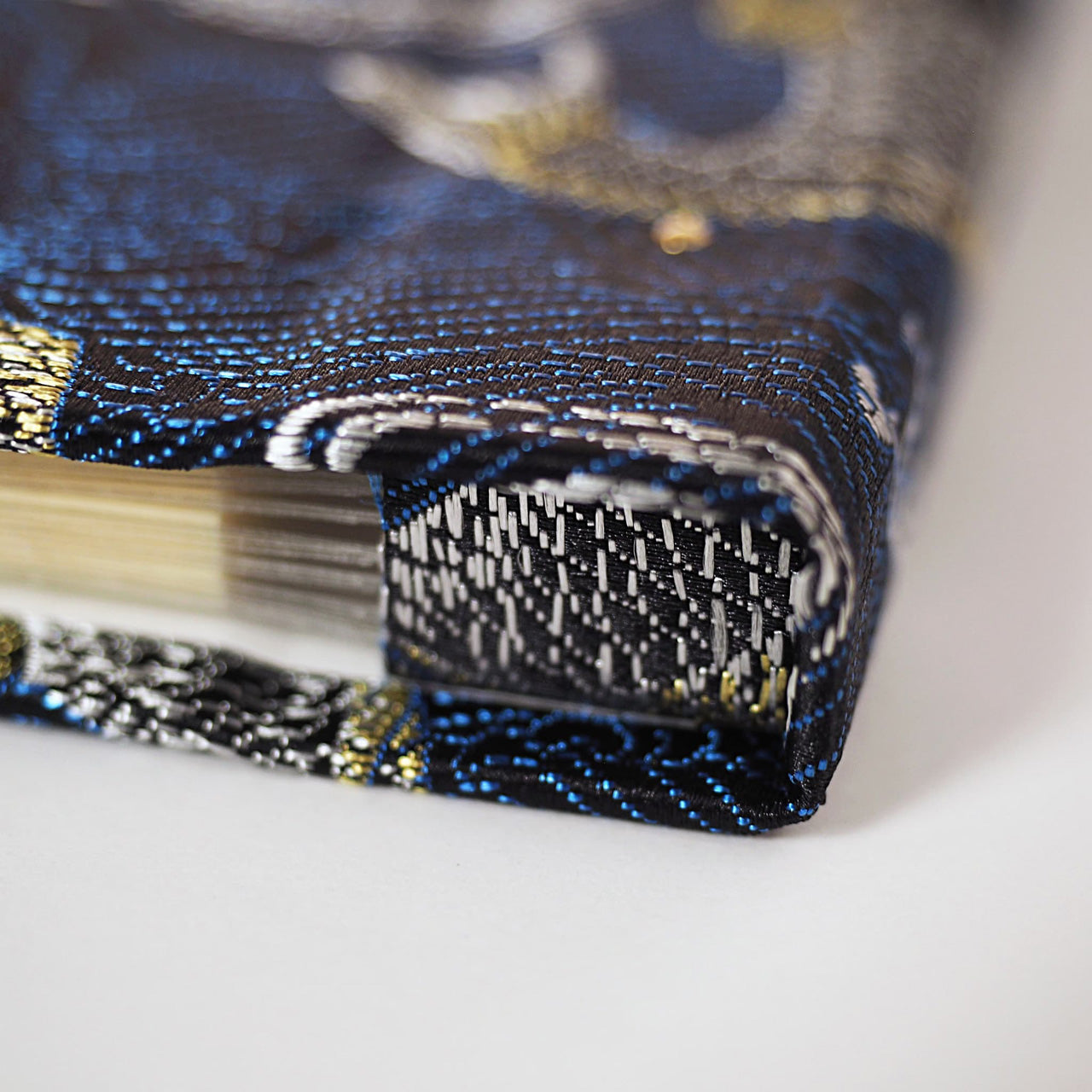 御朱印ホルダー 標準サイズ 凛然 蒼金双鯉図 波間ノ蒼鯉