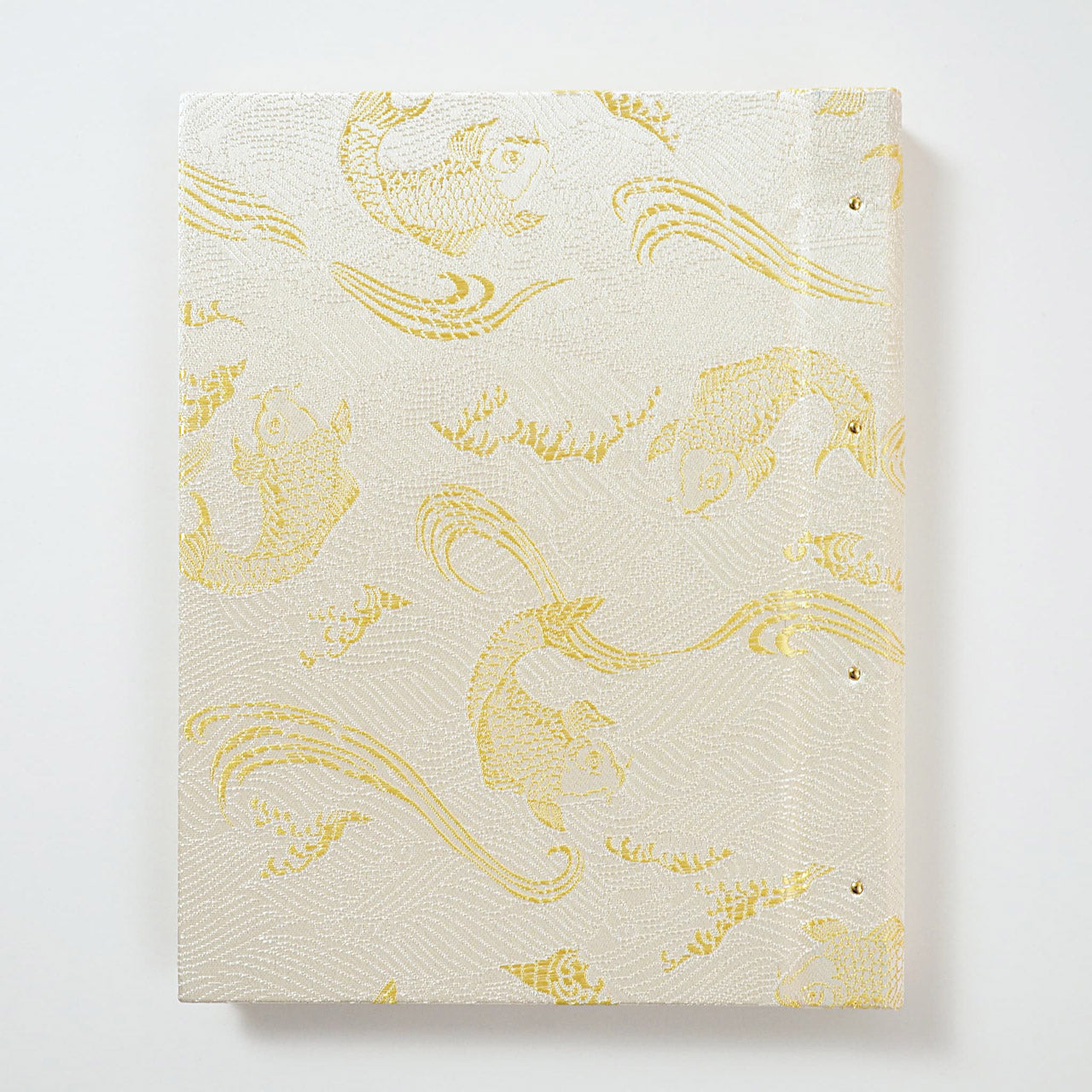 御朱印ホルダー 標準サイズ 凛然 蒼金双鯉図 光波ノ金鯉