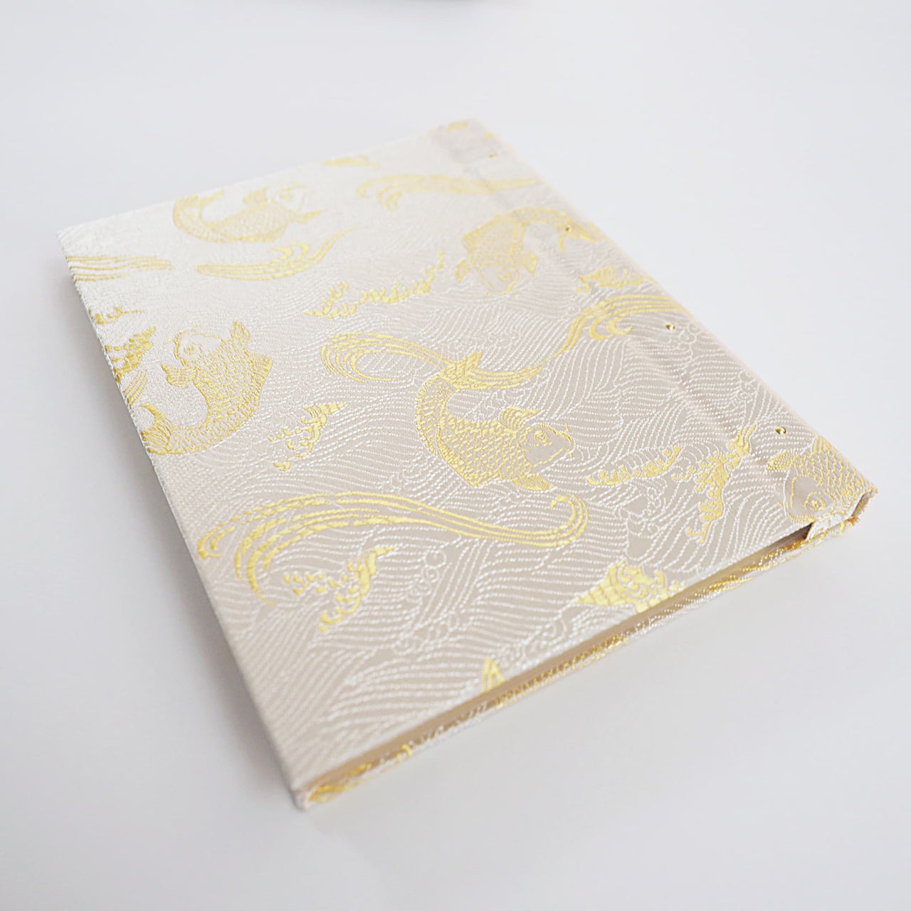 御朱印ホルダー 標準サイズ 凛然 蒼金双鯉図 光波ノ金鯉