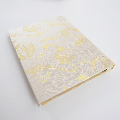 御朱印ホルダー 標準サイズ 凛然 蒼金双鯉図 光波ノ金鯉