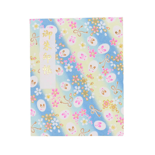 Goshuin holder (standard size) "Kiyora" Snow Rabbit/Ramune Yukito