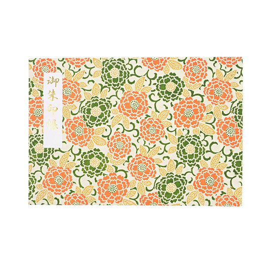 Goshuin holder (spread size) “Traditional Chiyogami” Hazuki