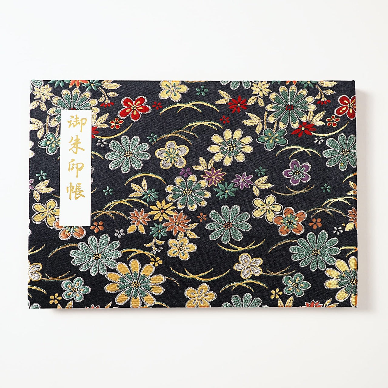 御朱印ホルダー 見開きサイズ 絢爛 宵彩花紋