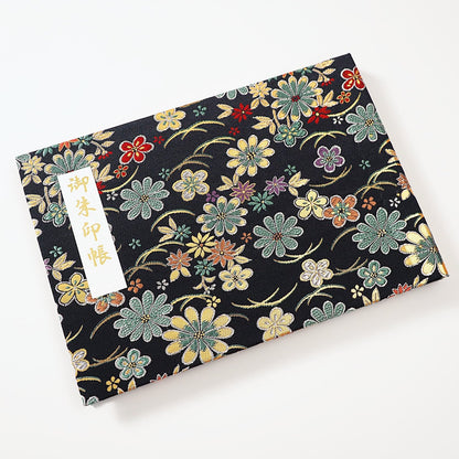 御朱印ホルダー 見開きサイズ 絢爛 宵彩花紋