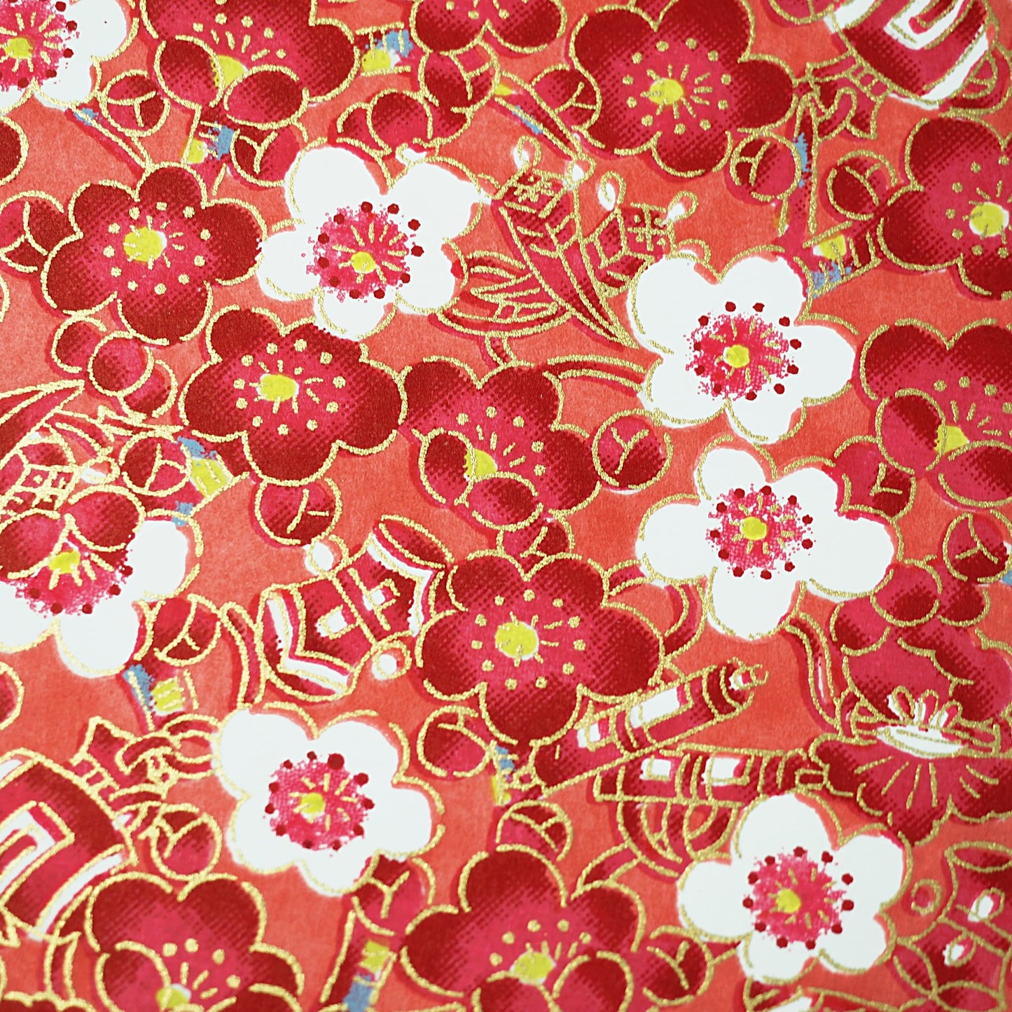 御朱印ホルダー見開きサイズ きよら いろわし～irowashi～ くれな kurena