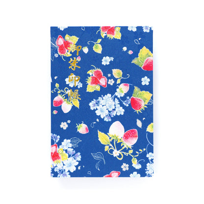 Goshuin book “Strawberry Sakura” Blue