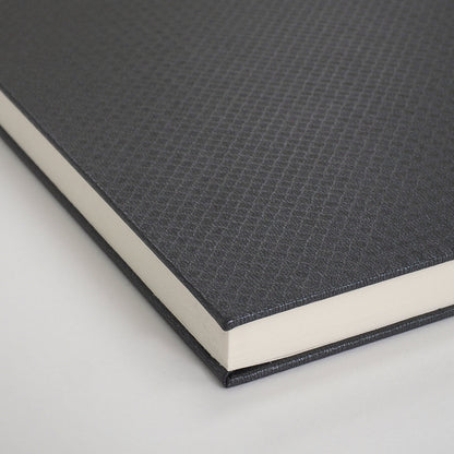 Goshuin book “Kurosen” Black diagonal grid